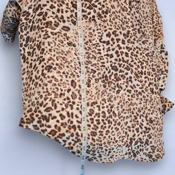 Torrid Harper Georgette Pullover 3/4 Sleeve Blouse - Size‎ 3X - Picture 5 of 8